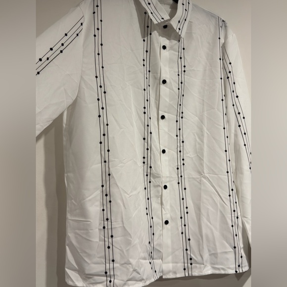 Men'S Formal Casual Shirt for Spring, Summer, And Autumn Size L - Picture 8 of 15